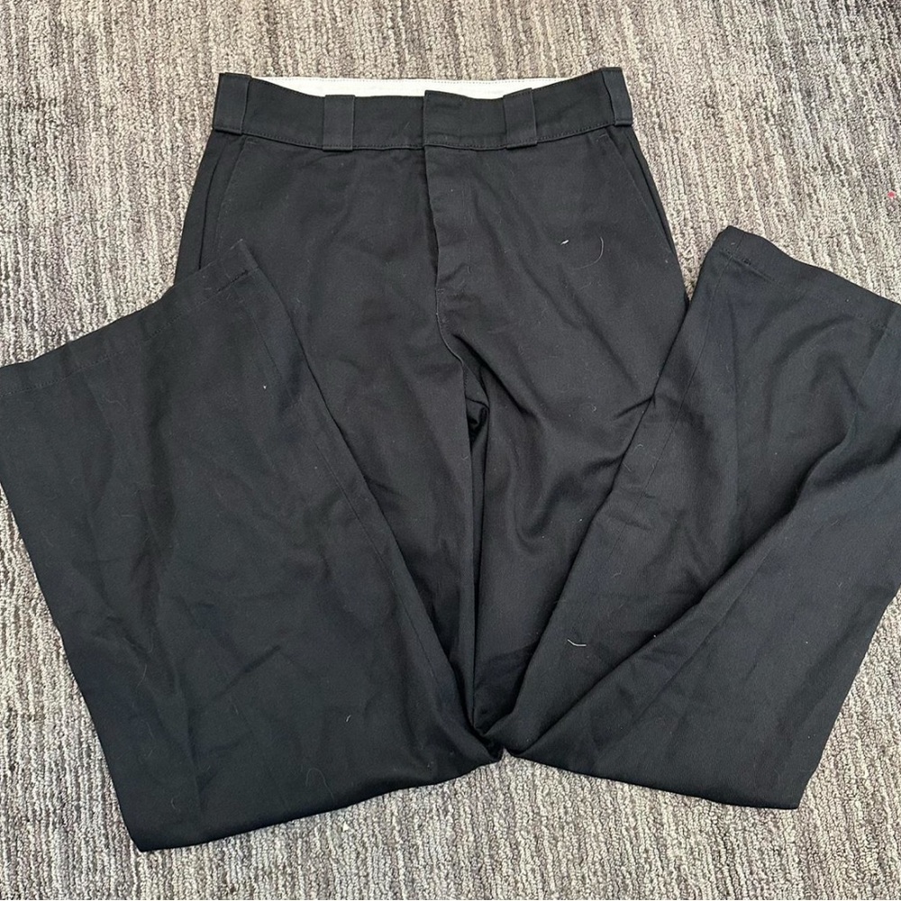 Dickies womans Classic Black Pants